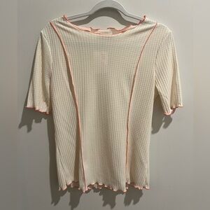 NWT Ces Femme Born Stubborn Top